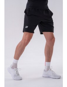 NEBBIA Relaxed-fit Shorts with Side Pockets BLACK