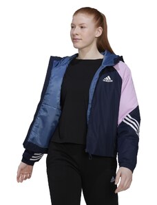 adidas Originals Firebird oversized woven track top in red - Main Image