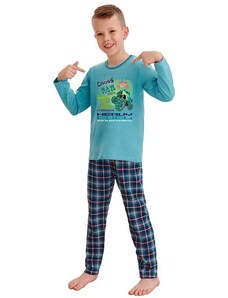 Taro Pijama băiat Leo cross power albastră