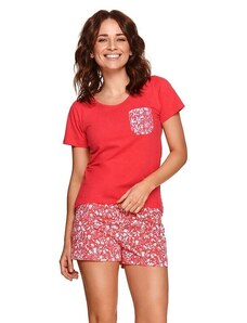 Taro Pijama de damă Agnes roșu