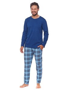 DN Nightwear Pijamale bărbați Jones albastru