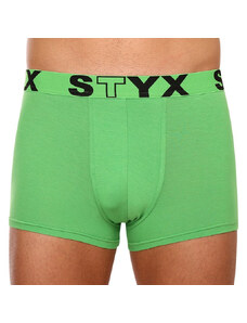 Boxeri bărbați Styx elastic sport verde (G1069) XL