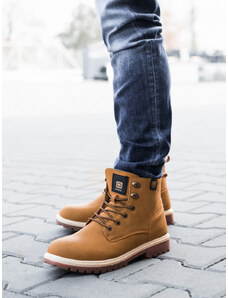 Ombre Clothing Pantofi de gleznă pentru bărbați // trappers T314 - beige