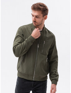 Ombre Clothing Jachetă pentru bărbati // C513 - dark olive