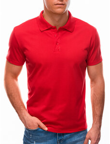 EDOTI Tricou pentru bărbati cu mânecă scurtă // S1600 - red