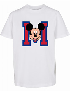 Tricou pentru copii // Mister Tee / Mickey Mouse M Face Kids Tee white