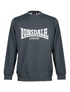 Lonsdale Essential Crew Sweater Mens Charcoal