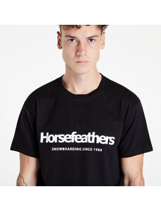 Tricou pentru bărbați Horsefeathers Quarter T-Shirt Black
