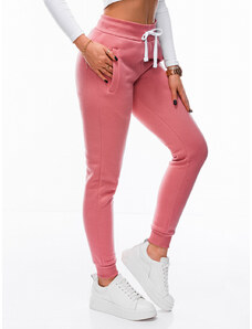 EDOTI Pantaloni de trening pentru femei // PLR070 - pink