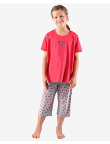 Pijama fetițe Gina multicoloră (29008-MBRLBR) 140
