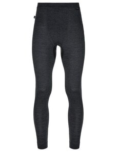 Kilpi Men's thermal trousers made of wool MAVORA BOTTOM-M black