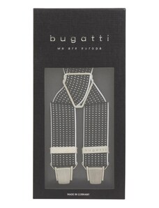 Bretele bărbați Bugatti, 120 cm, 6786, negre