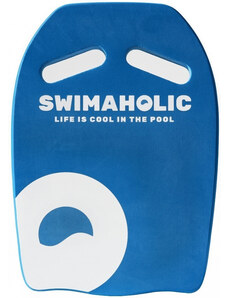 Plută de înot swimaholic kickboard albastru
