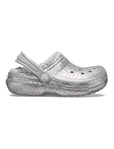 Saboti Crocs Classic Glitter Lined Clog Kids