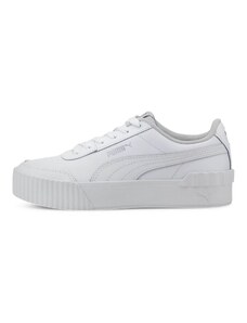 PUMA Sneaker low argintiu / alb