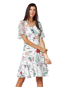 Rochie Mdm pentru Femei Chiffon Short Dress Produce Print 27560520_516 (Marime: 38)
