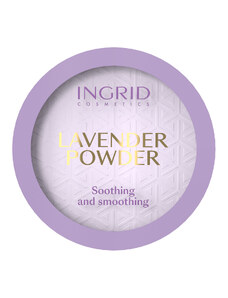 Pudra compacta Lavender Powder Ingrid Cosmetics, 8 g