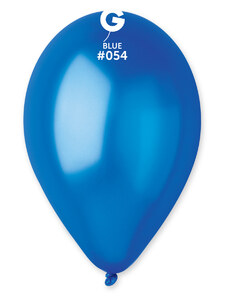 Gemar Balon metalizat – albastru 28 cm 100 buc