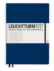LEUCHTTURM1917 Carnet mare LEUCHTTURM1917 Master Classic Hardcover Notebook - A4+, copertă tare, liniat, 235 pagini