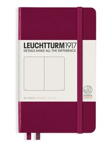 LEUCHTTURM1917 Carnet de buzunar LEUCHTTURM1917 Pocket Hardcover Notebook - A6, copertă tare, neliniat, 187 pagini
