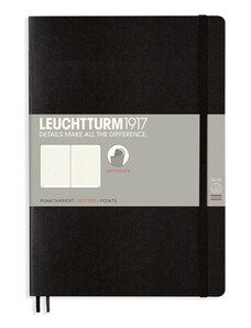 LEUCHTTURM1917 Carnet mediu LEUCHTTURM1917 Composition Softcover Notebook - B5, copertă moale, punctat, 123 pagini
