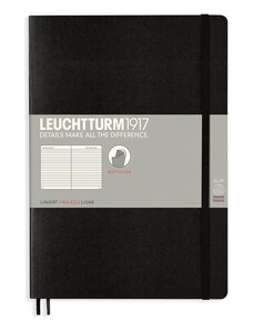 LEUCHTTURM1917 Carnet mediu LEUCHTTURM1917 Composition Softcover Notebook - B5, copertă moale, liniat, 123 pagini