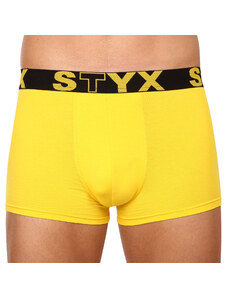 Boxeri bărbați Styx elastic sport galben (G1068) XL