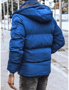 Men's Winter Blue Quilted Dstreet Jacket