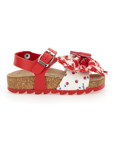 MONNALISA Sandals With Bow And Cherries