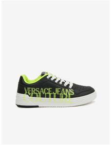 Green-black men's leather sneakers Versace Jeans Couture - Men