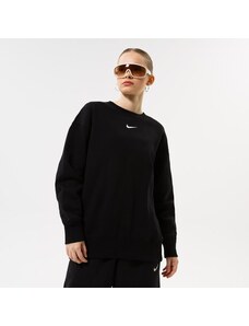 Nike Bluză W Nsw Phnx Flc Os Crew Femei Îmbrăcăminte Bluze DQ5733-010 Negru