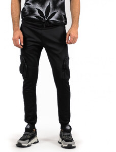 Pantaloni sport bărbați TMK negru