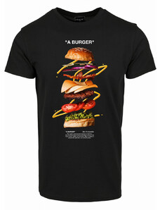 Tricou pentru bărbati cu mânecă scurtă // Mister Tee / A Burger Tee black
