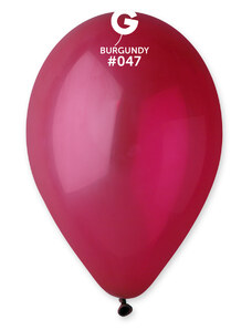 Gemar Balon pastelat - burgundy 30 cm 100 buc