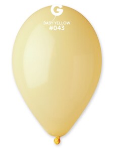 Gemar Balon galben pastel 30 cm 100 buc