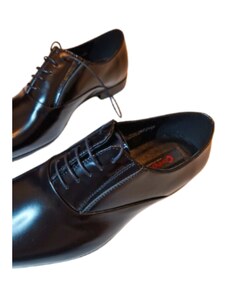 Pantofi eleganti barbati Conhpol 5546 , piele naturala, negri