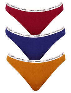 3PACK chiloți damă Tommy Hilfiger multicolori (UW0UW02828 0XH) XL