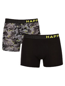 2PACK boxeri bărbați Happy Shorts multicolori (HSJ 792) S