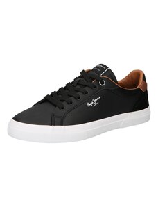 Pepe Jeans Sneaker low 'Kenton Court' maro / negru / alb