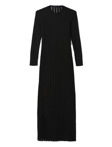 Bershka Rochie tricotat negru