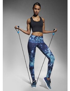 Bas Bleu Leggings LAGUNA elastic with fashionable print