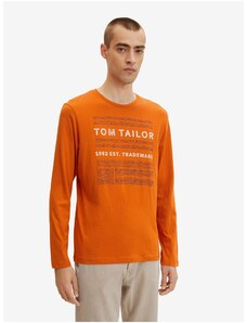 Tricou portocaliu pentru bărbați Tom Tailor - Bărbați