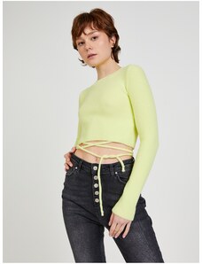 Neon green short sweater TALLY WEiJL - Women