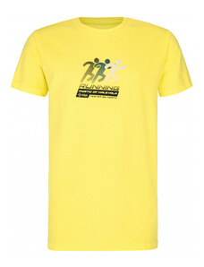 Tricou de bumbac pentru băieți Lami-jb galben - Kilpi