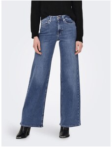 Blue Women's Wide Jeans ONLY Madison - Femei