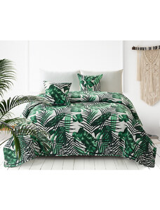 Edoti Quilted lenjerie de pat cu palme Jungle A537