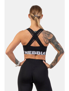 NEBBIA Sports bra with Cross Back cut