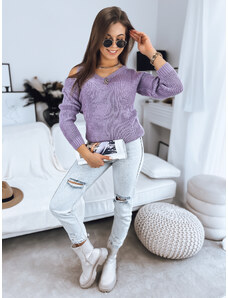 Women's sweater TURI lilac Dstreet