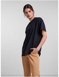 Black Oversize T-Shirt Pieces Rina - Women