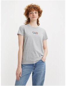 Levi's Grey Women's Annealed T-Shirt Levi's 501 - Women